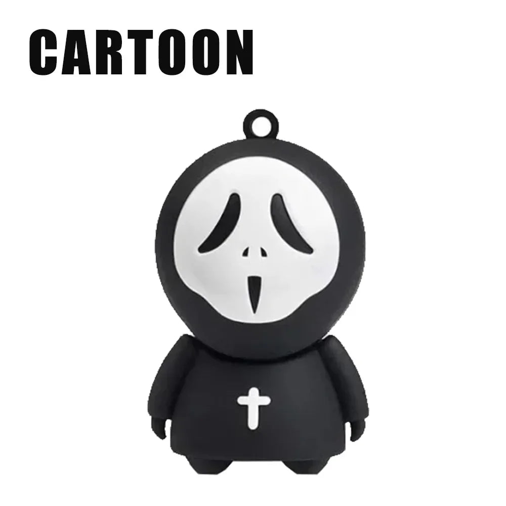 Skull USB Flash Drive 2.0 | 8GB–128GB Novelty Memory Stick USB Flash Drive PRIMED style4 32 GB