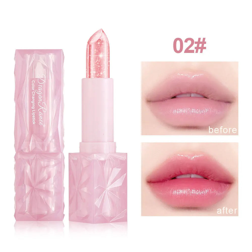 Dragon Ranee Crystal Jelly Lipstick – Color-Changing Lip Balm Color-Changing Lip Balm PRIMED 02