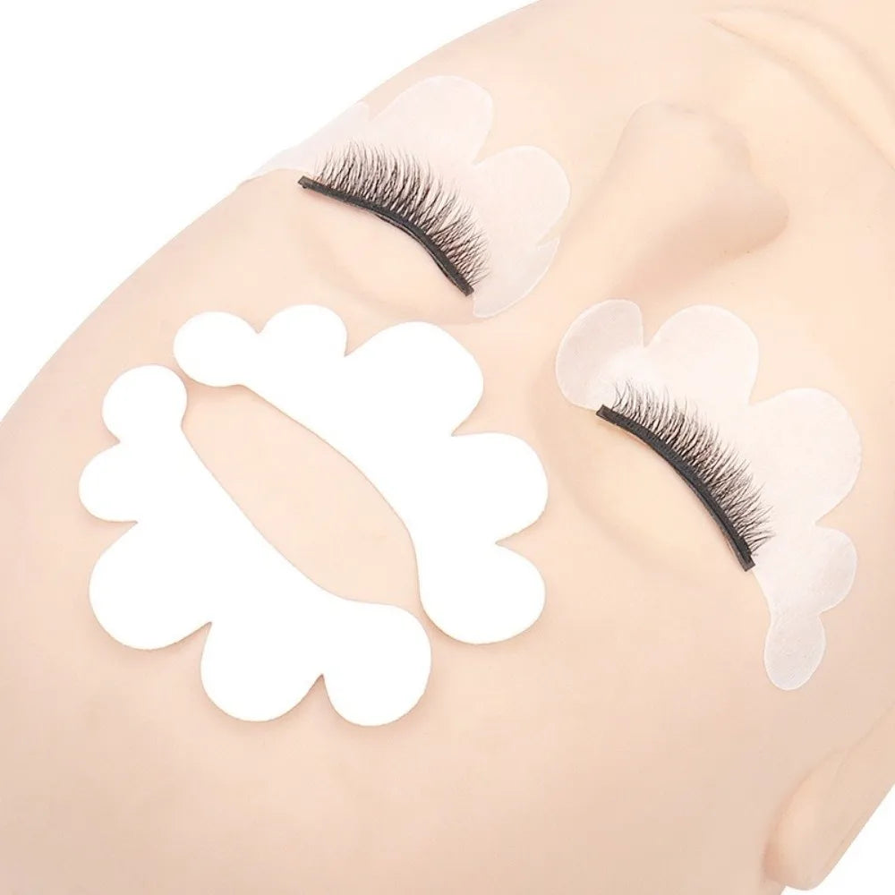 50 Pairs Hydrogel Under Eye Pads – Cloud Shape Lash Patches Lash Extension Pads PRIMED