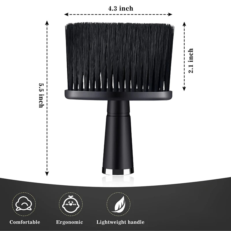 Soft Barber Neck Face Duster Brush – Hair Cutting Cleaning Tool