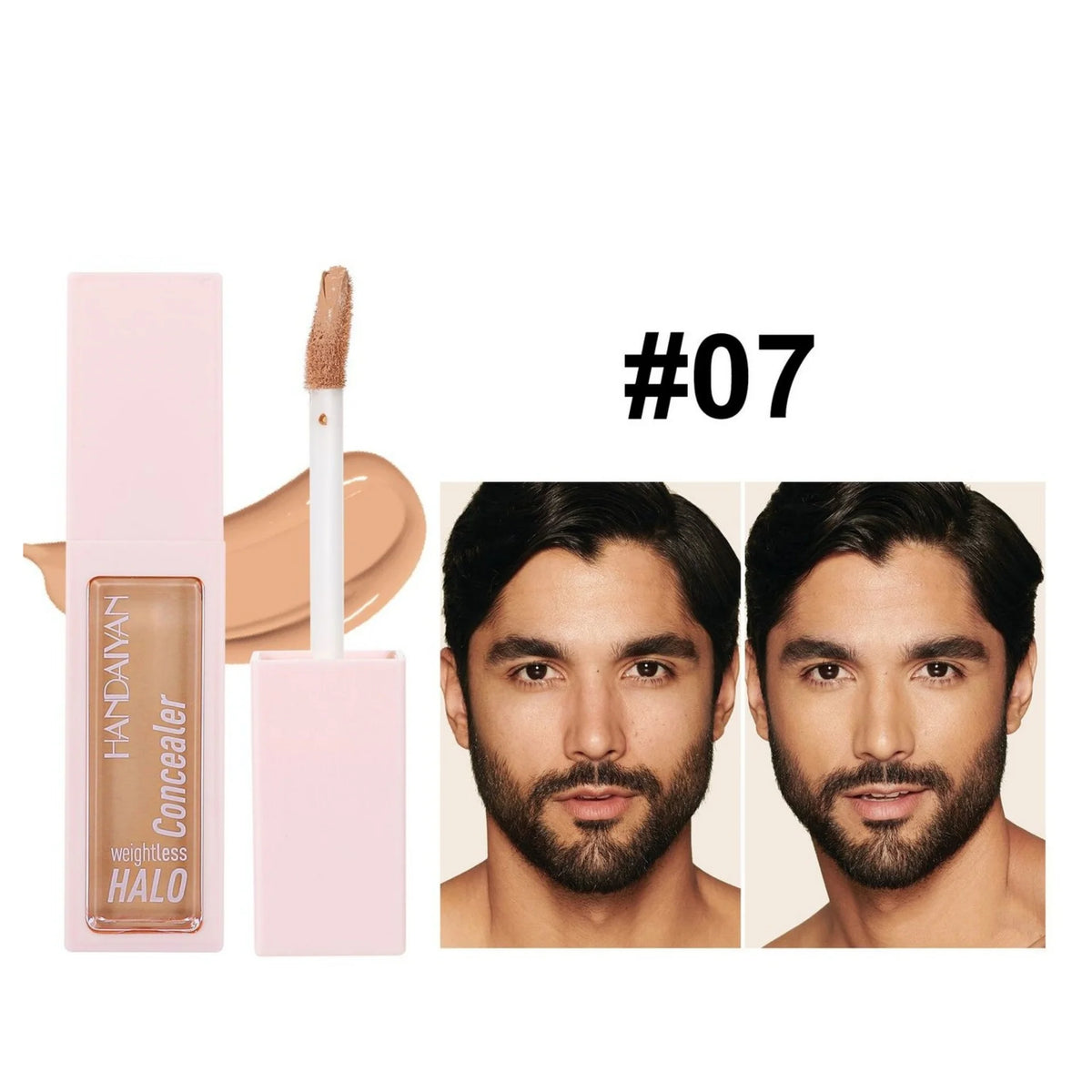 Handaiyan Matte Liquid Concealer – Full Coverage, 8 Shades