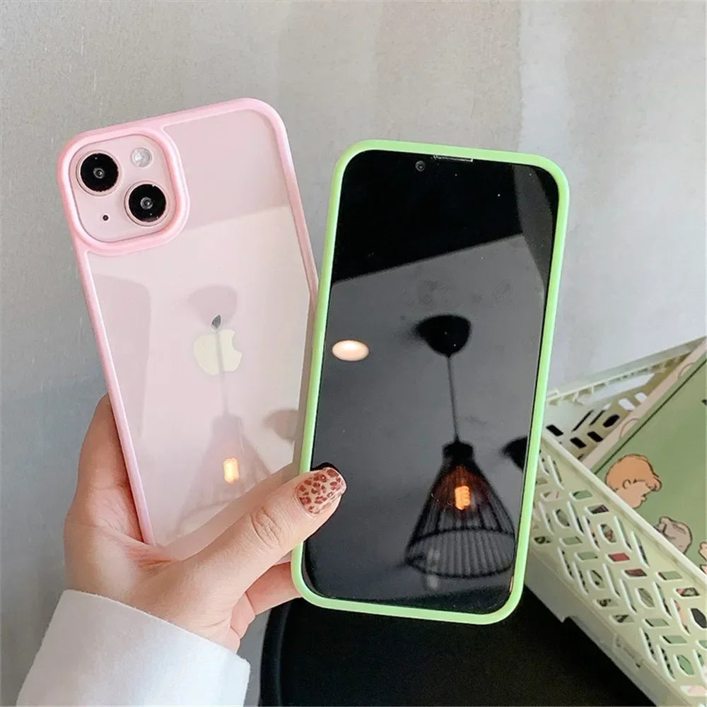 Clear iPhone Case Drop Protection – iPhone 7 to 15 Pro Max Phone Protective Case PRIMED