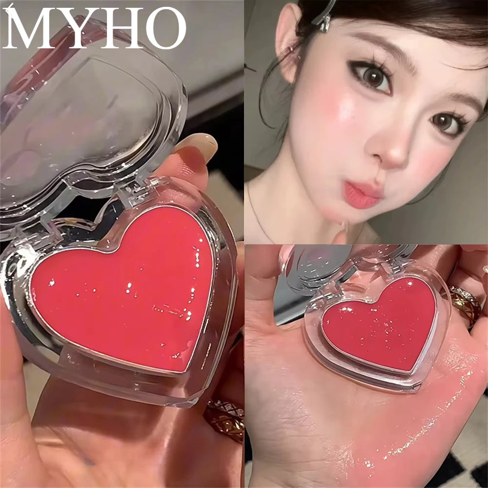 Watery Highlighter Blush Cream – Hydrating Cheek Glow