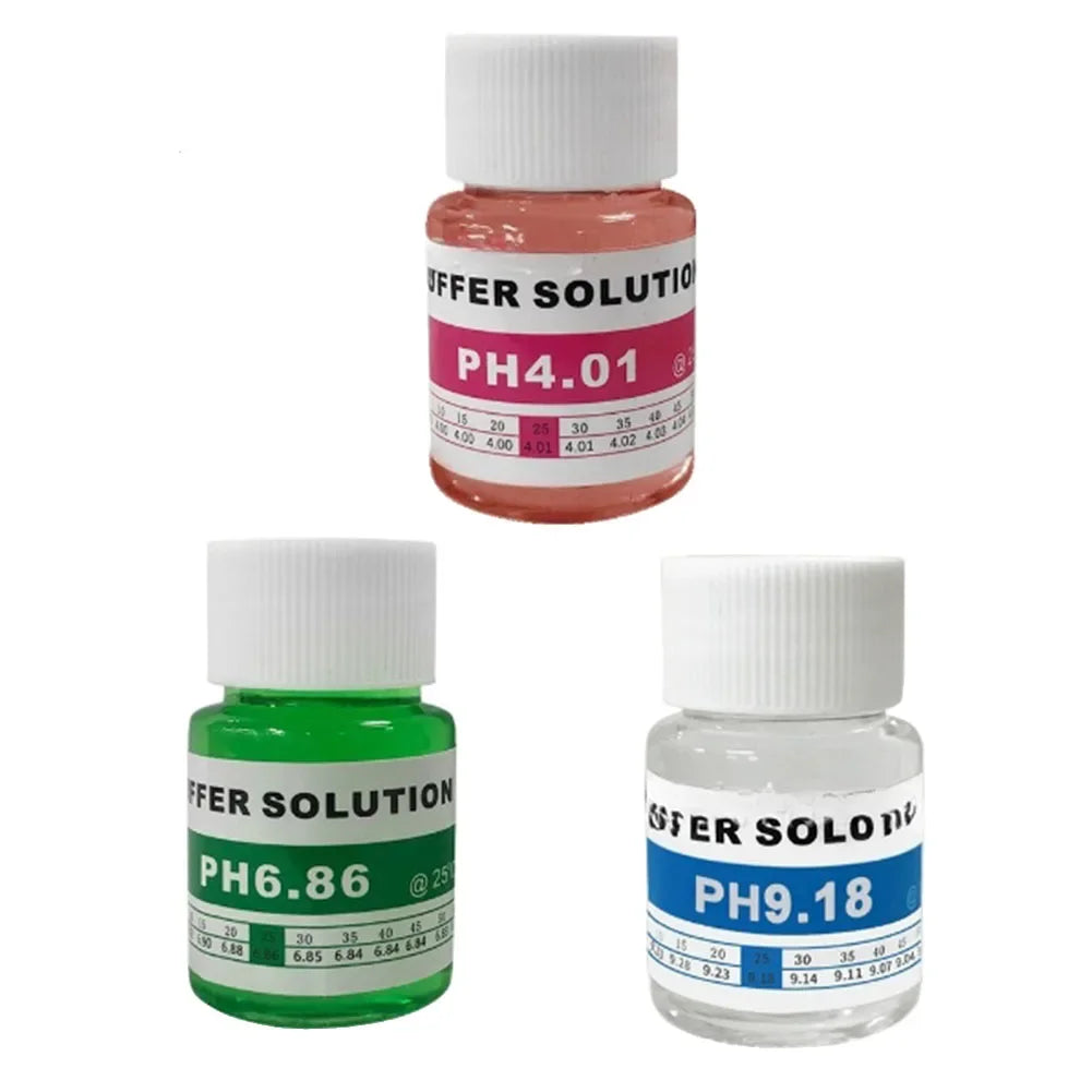 pH Meter Calibration Solution 4.01 6.86 9.18 – Buffer Fluid pH Calibration Solution PRIMED