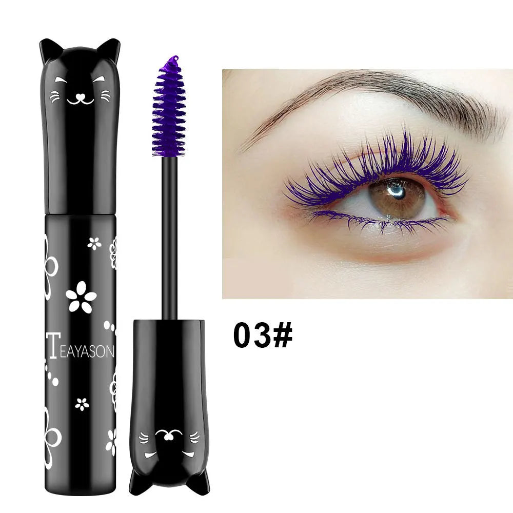 TEAYASON 4D Colorful Waterproof Mascara – Volume & Length
