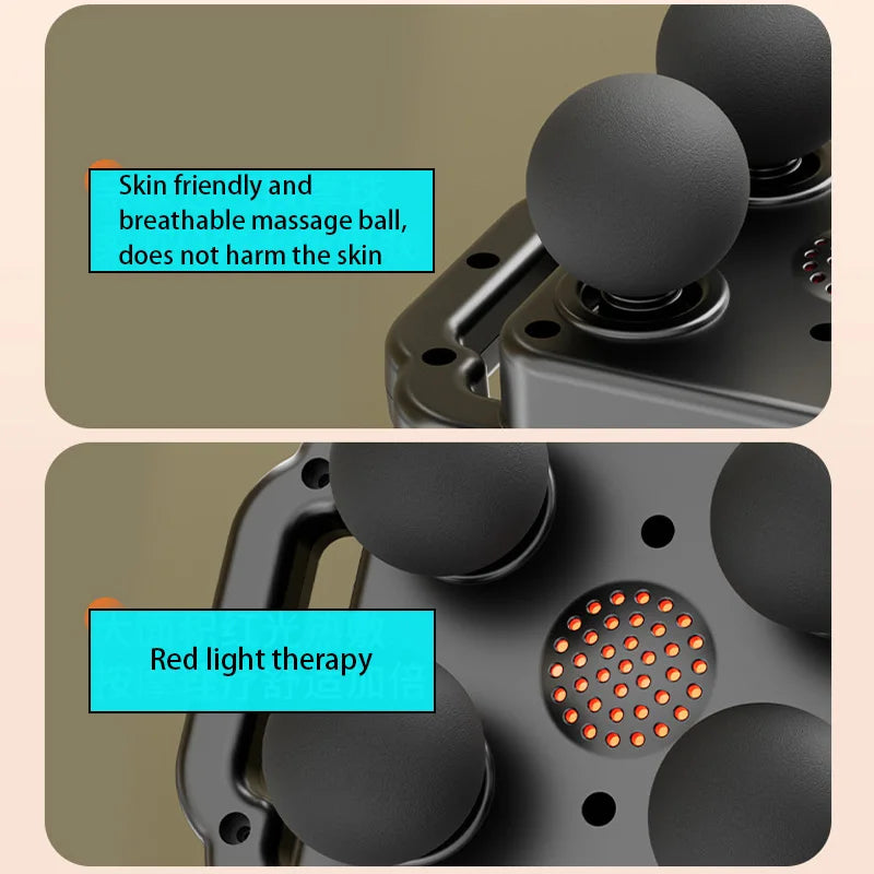 YUKUI Fascia Gun – 9-Speed High-Frequency Body Massage Gun