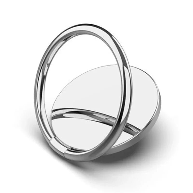 360° Rotatable Phone Ring Holder – Universal Finger Stand Phone Ring Stand PRIMED Silver