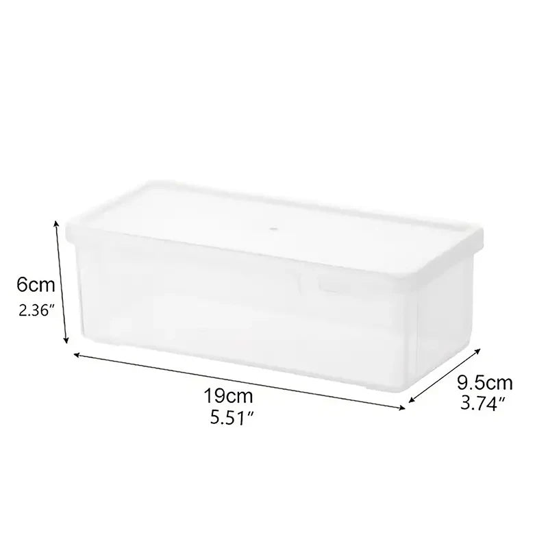 Large Transparent Pencil Box – Waterproof Buckle Stationery Case