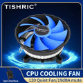 TISHRIC 120mm CPU Cooler Fan 3-Pin | Intel LGA 1700 & AMD AM4 CPU Cooler Fan PRIMED No Lights AM3-AM2-FM2-FM1 NO RGB|China Mainland