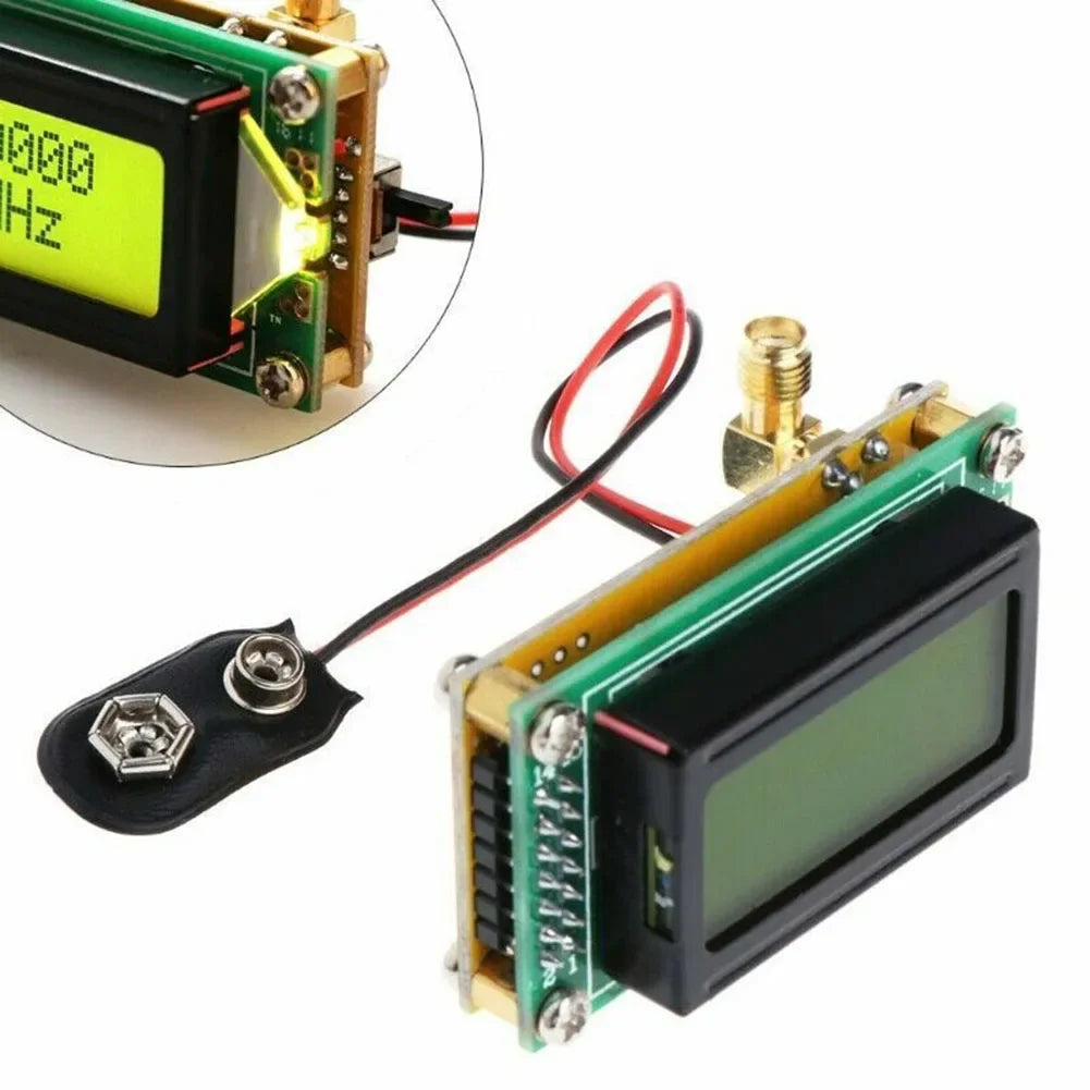 RF Frequency Counter 1–500MHz LCD Display | Ham Radio Tester RF Frequency Counter PRIMED