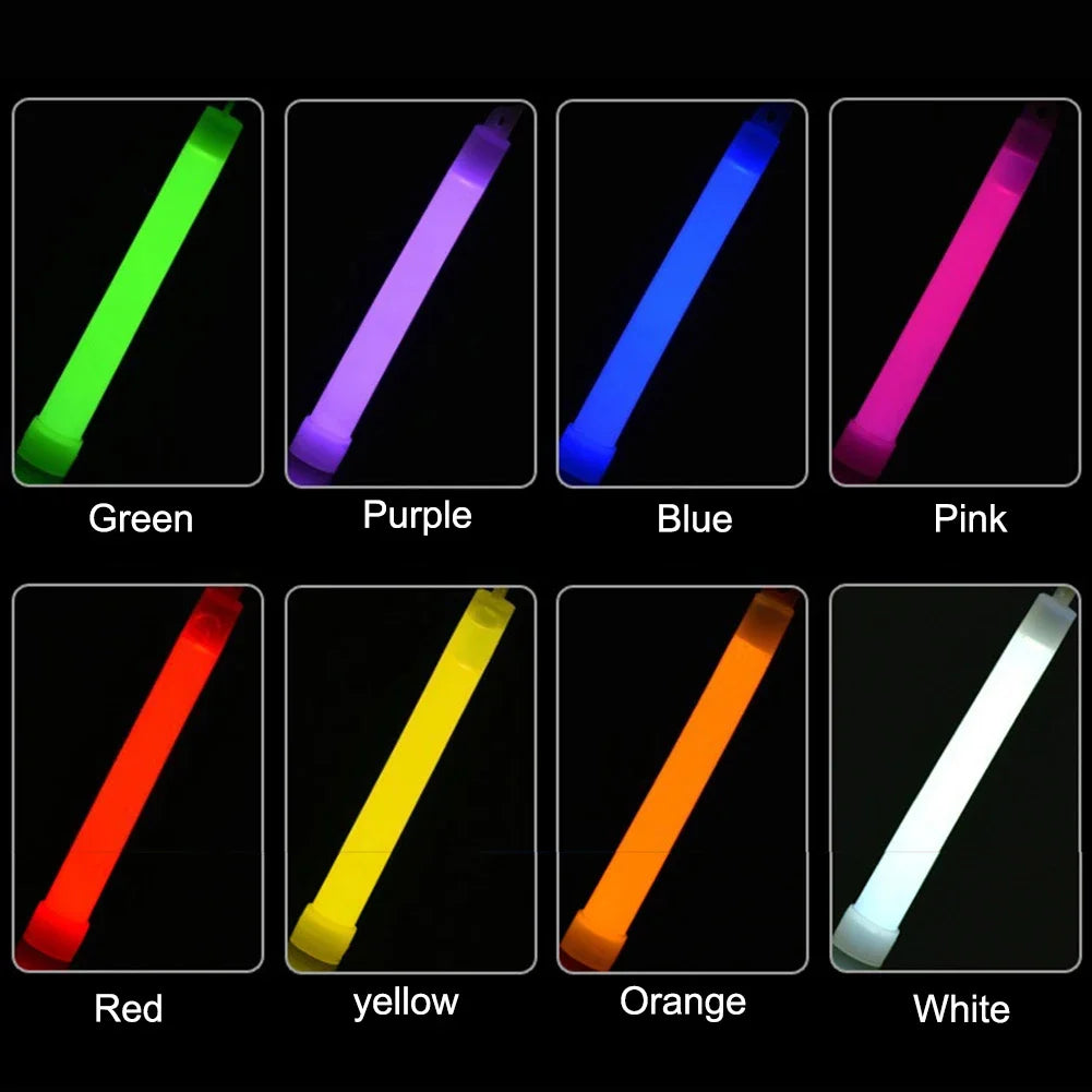 LED Glow Sticks 1/5/10 Pack – Camping, Party & Emergency Glow Light Sticks PRIMED