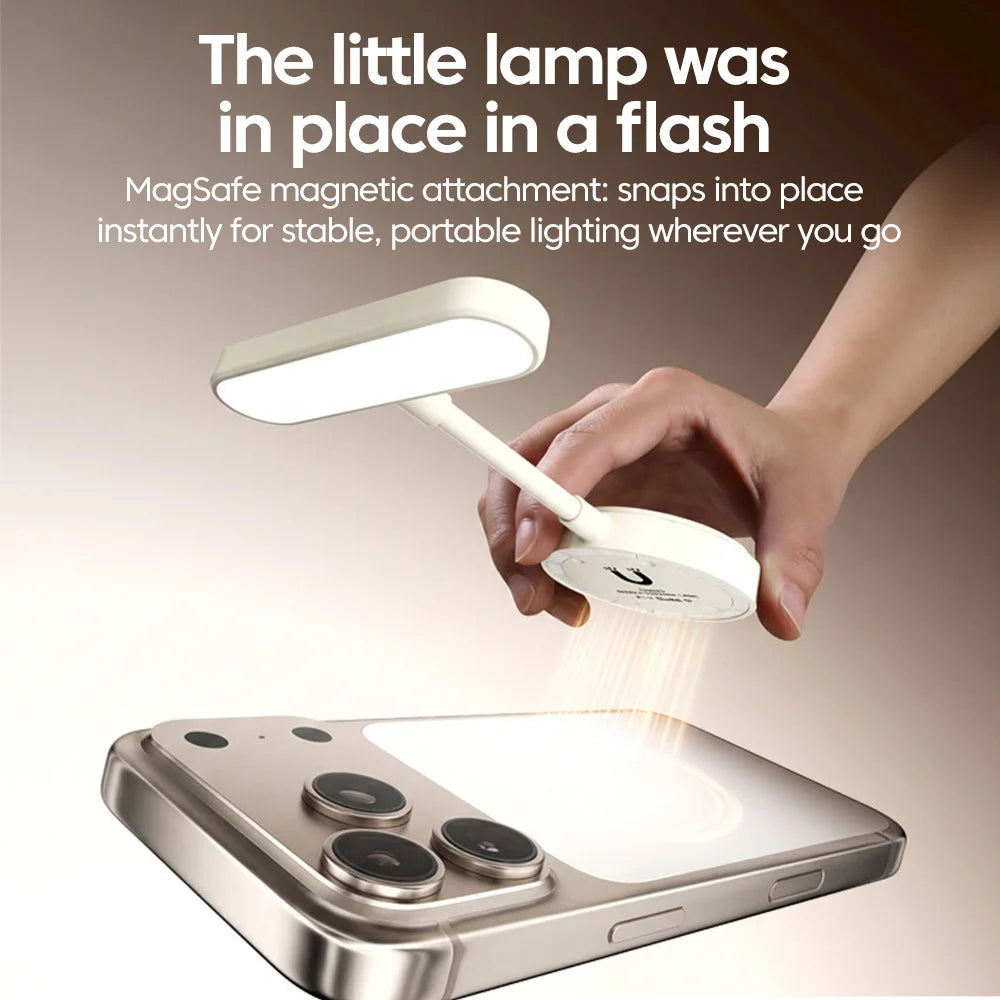 Magnetic LED Selfie Fill Light – Rechargeable, Multi-Angle Selfie Fill Light PRIMED