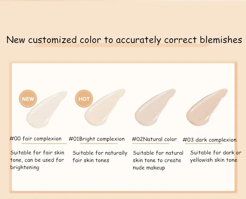 Judydoll Liquid Concealer – High Coverage Waterproof Cream Liquid Concealer PRIMED