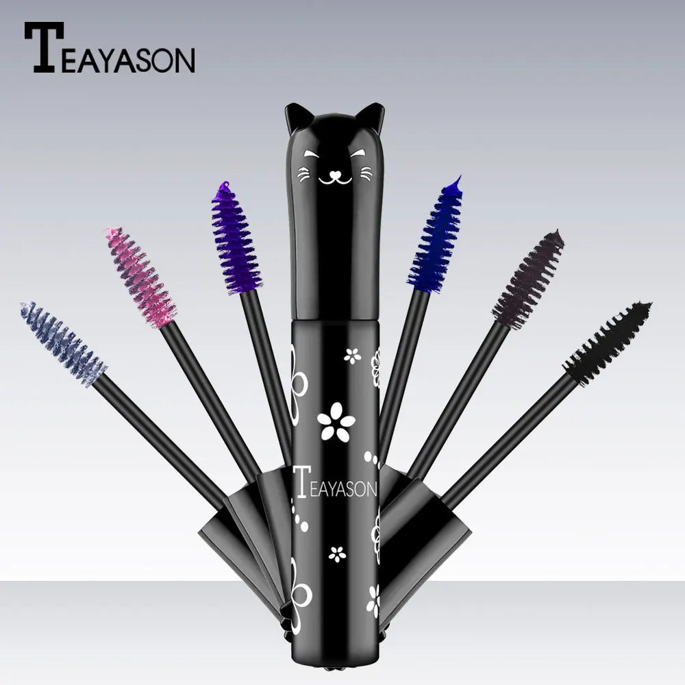 TEAYASON 4D Colorful Waterproof Mascara – Volume & Length