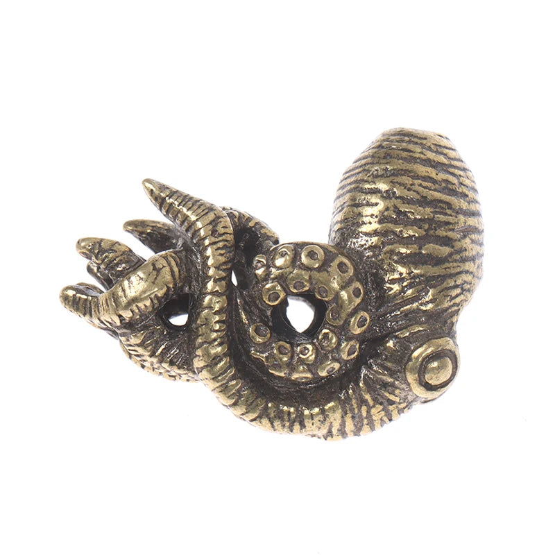 Solid Brass Crayfish Figurine | Vintage Lobster Desk Ornament Brass Figurine PRIMED 1PC