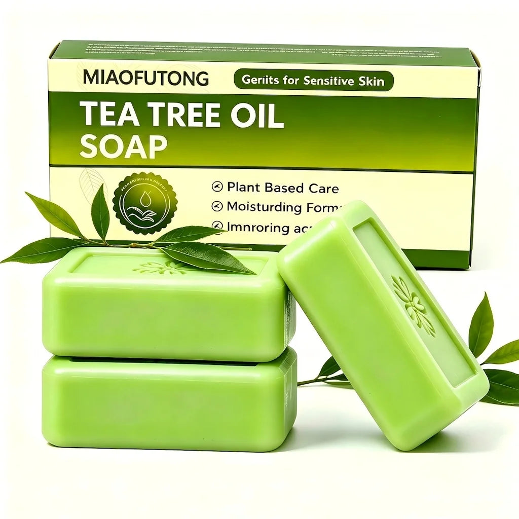Tea Tree Oil Handmade Soap Bar – Natural Deep Cleansing