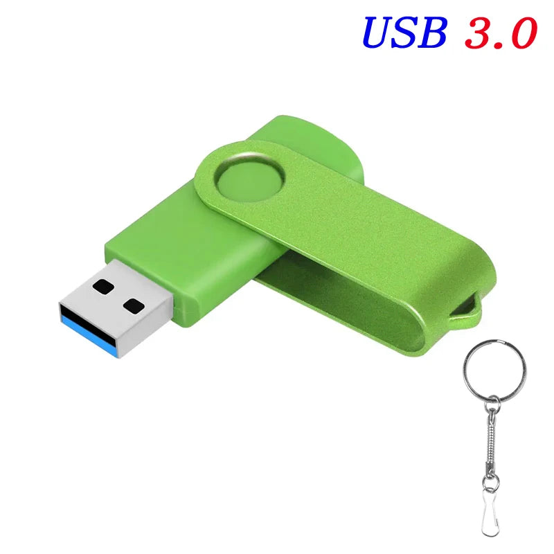 JASTER Metal USB 3.0 Flash Drive 8GB–128GB Custom Logo USB Flash Drive PRIMED 8 GB Green color 3.0 China Mainland