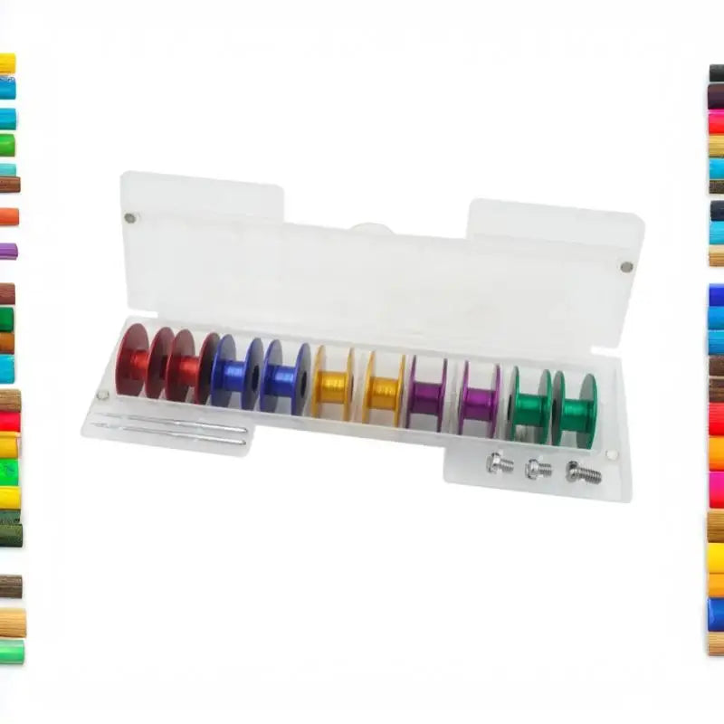 Magnetic Bobbin Storage Box for Lockstitch Sewing Machine