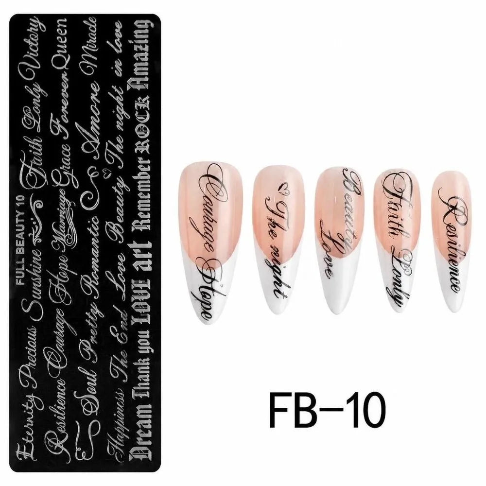 Nail Stamping Plate – Polka Dot, Star & Stripe Art Template
