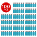 100-Pack Custom Logo Metal USB Flash Drives 4GB–64GB USB 2.0 USB Flash Drive PRIMED 1GB Light blue B