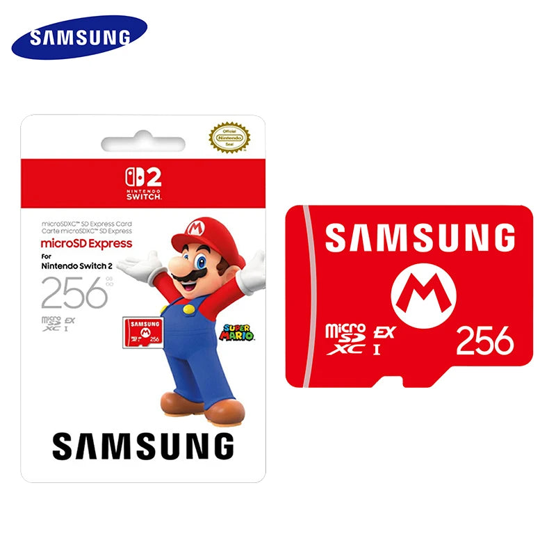 Samsung 256GB microSDXC Express Card – Nintendo Switch 2 microSDXC Memory Card PRIMED