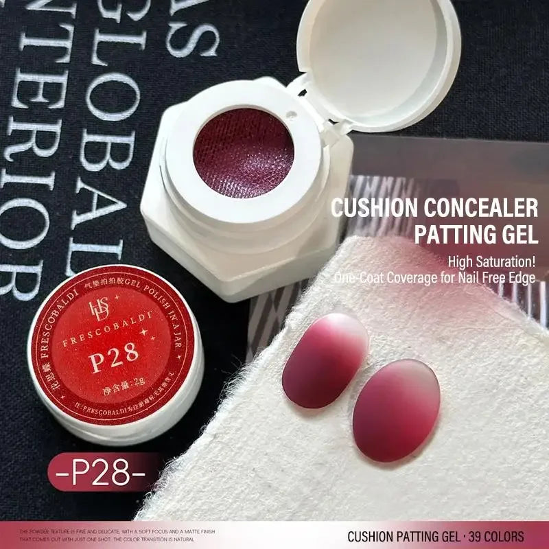 Air Cushion Patting Nail Gel – Gradient Ombre UV LED Polish Nail Art Gel PRIMED 28