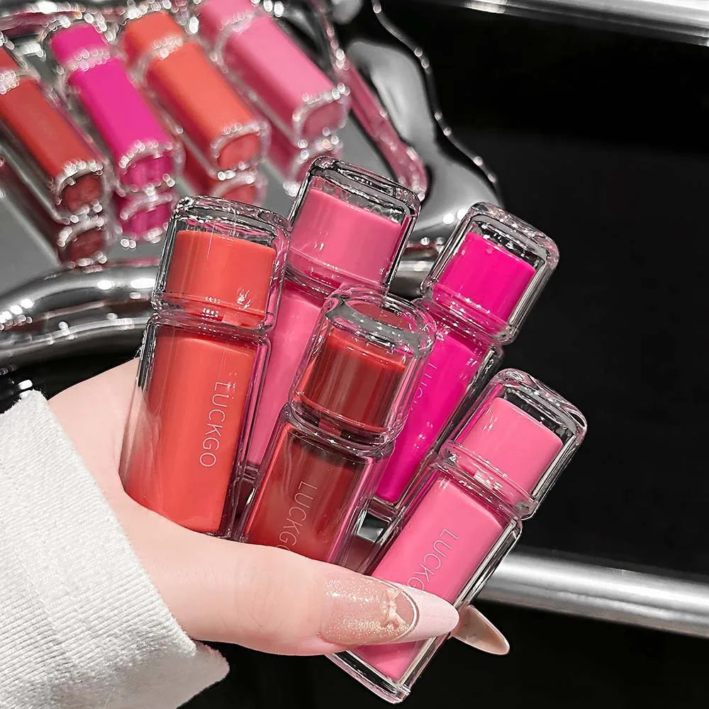 6-Color Mirror Lip Gloss – Waterproof Moisturizing Jelly Glaze Lip Gloss PRIMED