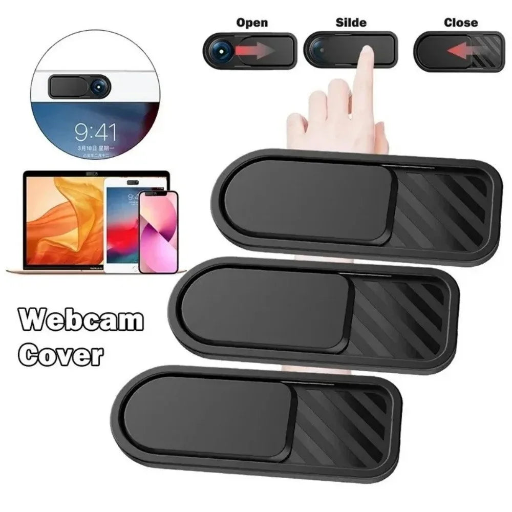 Sliding Webcam Camera Lens Cover – Privacy Blocker for Laptop & Phone Webcam Privacy Cover PRIMED