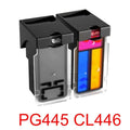 PG445 CL446 Compatible Ink Cartridges for Canon Pixma Ink Cartridge PRIMED 1set