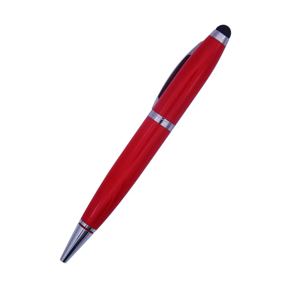 Pen USB Flash Drive 4GB–64GB | Student Gift Pendrive Metal USB Flash Drive PRIMED Red 4GB