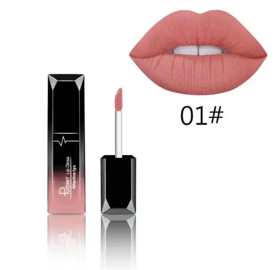Pudaier 21-Color Matte Liquid Lipstick & Lip Gloss Set