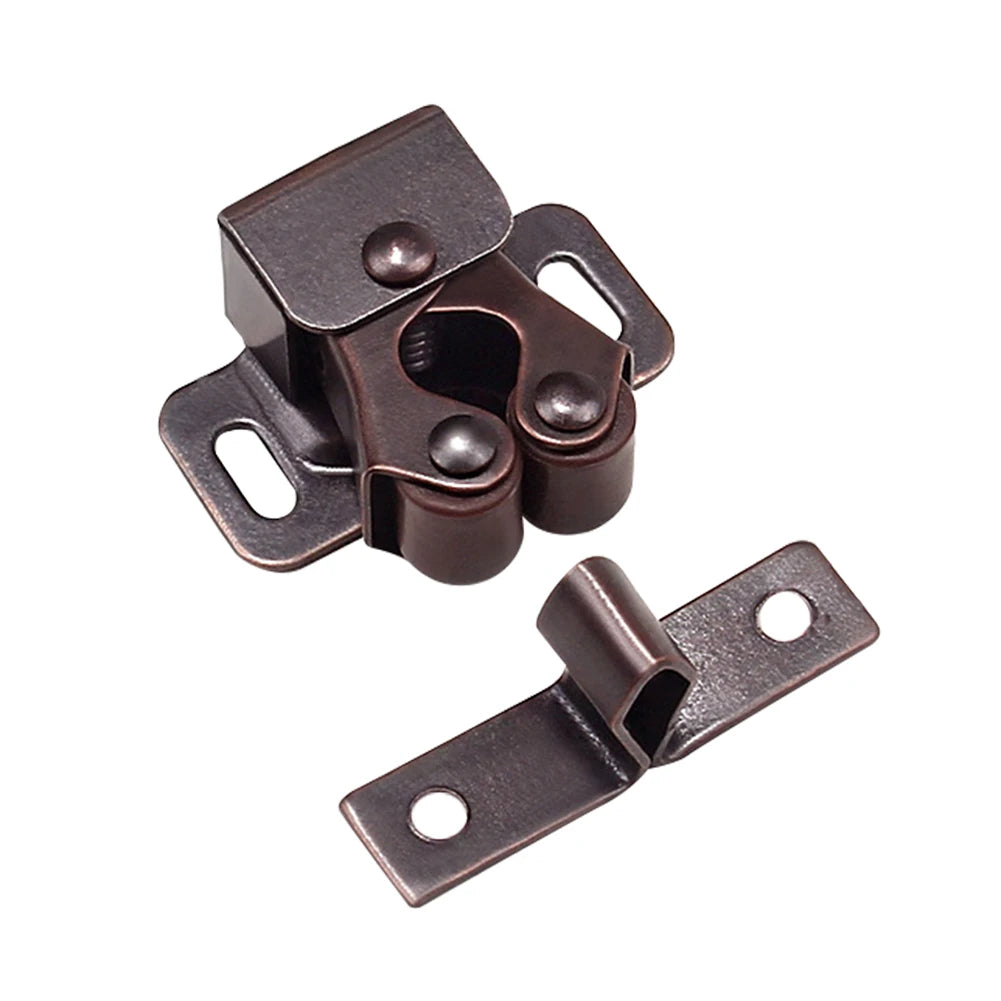 Magnetic Cabinet Door Catch Spring Latch | Anti-Corrosion Cabinet Door Catch PRIMED Red Bronze