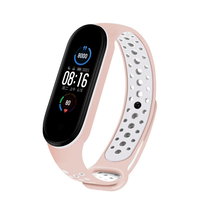 Silicone Strap for Xiaomi Mi Band 3 4 5 6 7 – Sport Band
