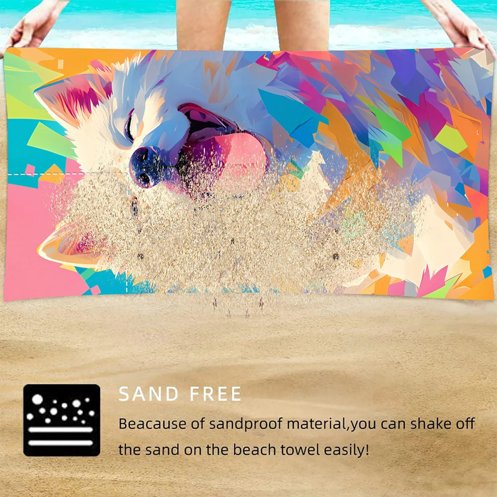 Microfiber Beach Towel 70x140cm – Sand Free, Quick Dry Microfiber Beach Towel PRIMED