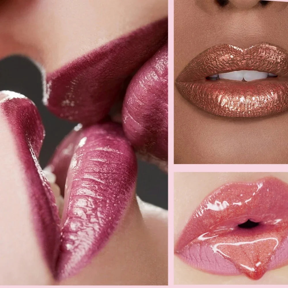 SAM SUGAR Chameleon Lip Gloss 6 Colors Pearl Waterproof