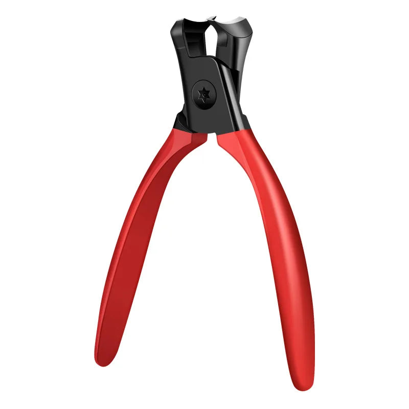 Stainless Steel Nail Clipper – Sharp Fingernail & Toenail Cutter Nail Clipper PRIMED red wide open 015