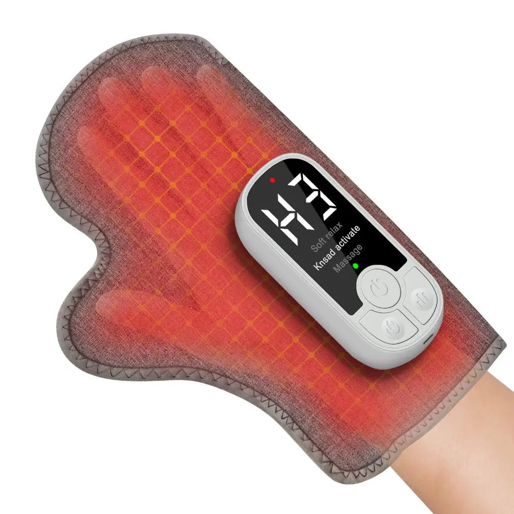 2-in-1 Electric Hand Massager – Airbag & Heat Therapy