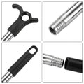 Telescopic Skylight Opening Pole 2m | Stainless Steel Hook Rod Skylight Opening Pole PRIMED China Mainland