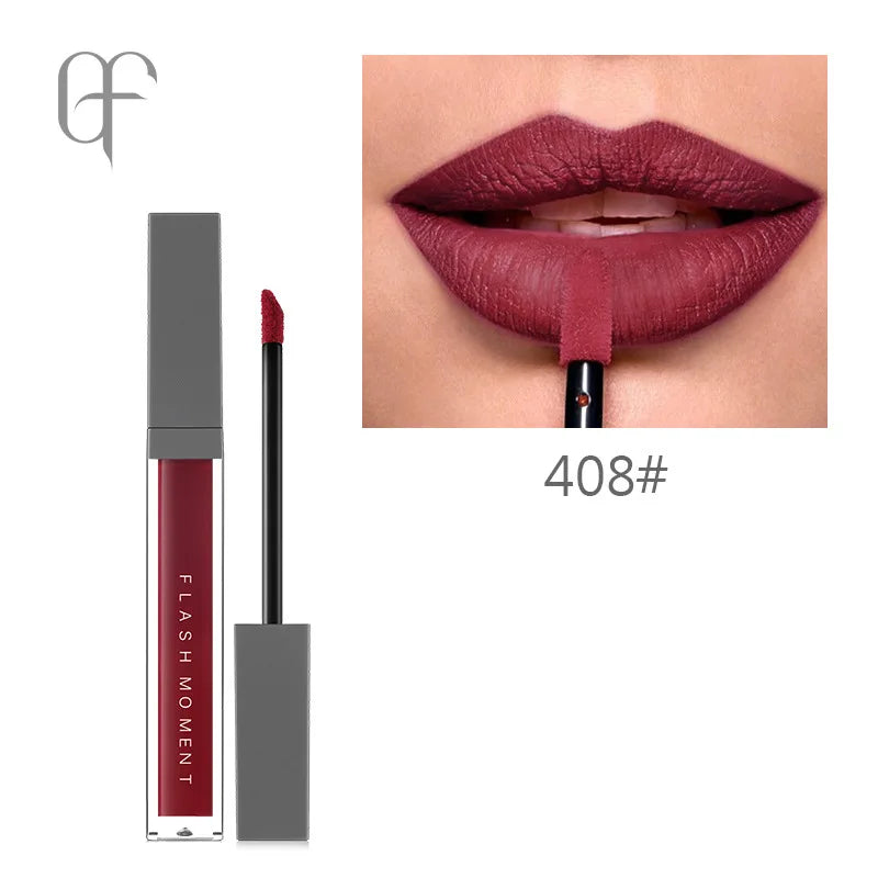 Pudaier 16 Colors Matte Liquid Lipstick – Waterproof Lip Gloss