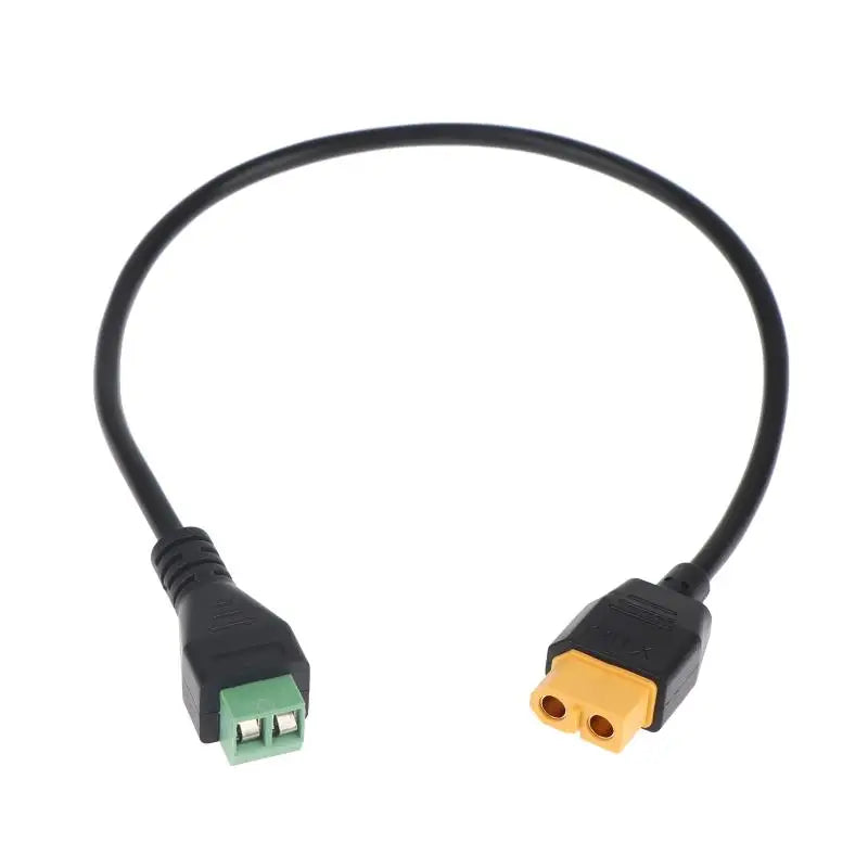 XT60 Solderless 2-Pin Screw Terminal Adapter for UAV & Solar