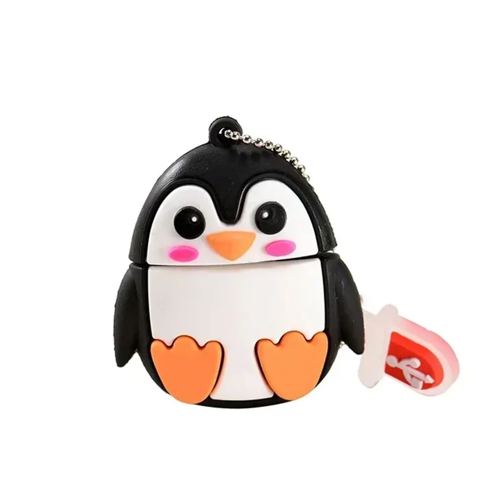 Cute Animal USB Flash Drive 8GB–128GB | Penguin Cat Owl Frog USB Flash Drive PRIMED 16 GB style-2