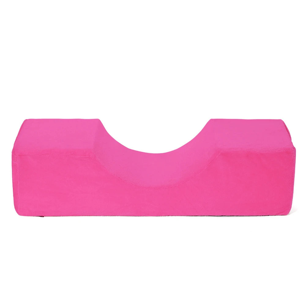 Professional Memory Foam Lash Extension & Lifting Pillow Lash Extension Pillow PRIMED rose red