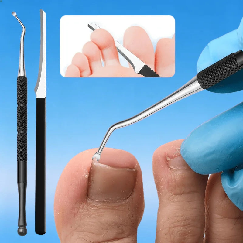 Stainless Steel Manicure & Pedicure Set – Nail Clippers & File Manicure Pedicure Set PRIMED