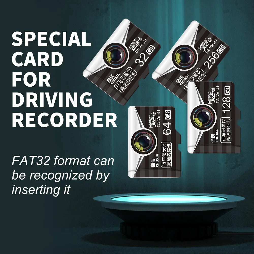 CHUXIA 512GB Micro SD Card Class 10 A1 V30 High-Speed TF Micro SD Card PRIMED
