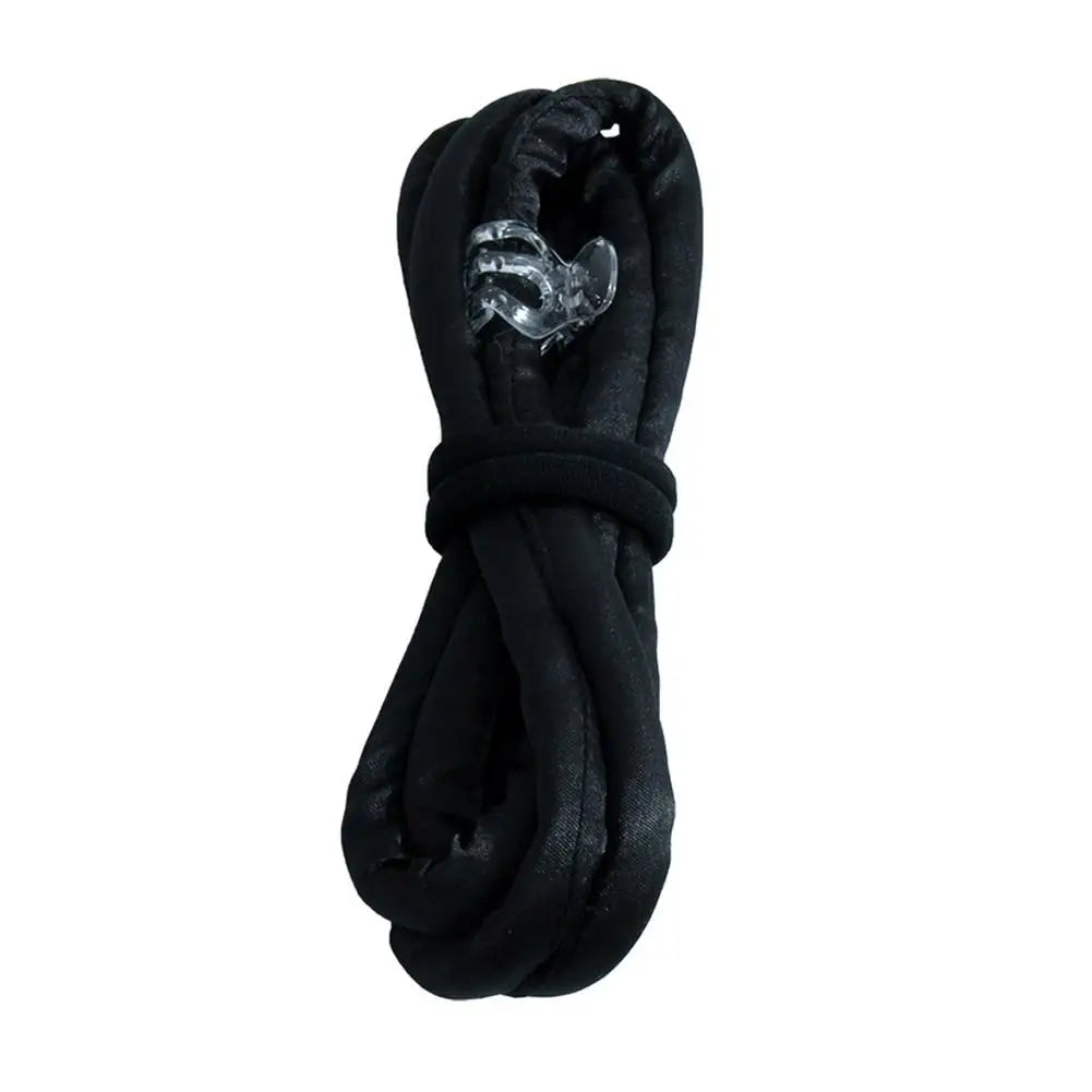 Heatless Curling Rod Headband – Silk Ribbon Hair Rollers Heatless Hair Curler PRIMED Black