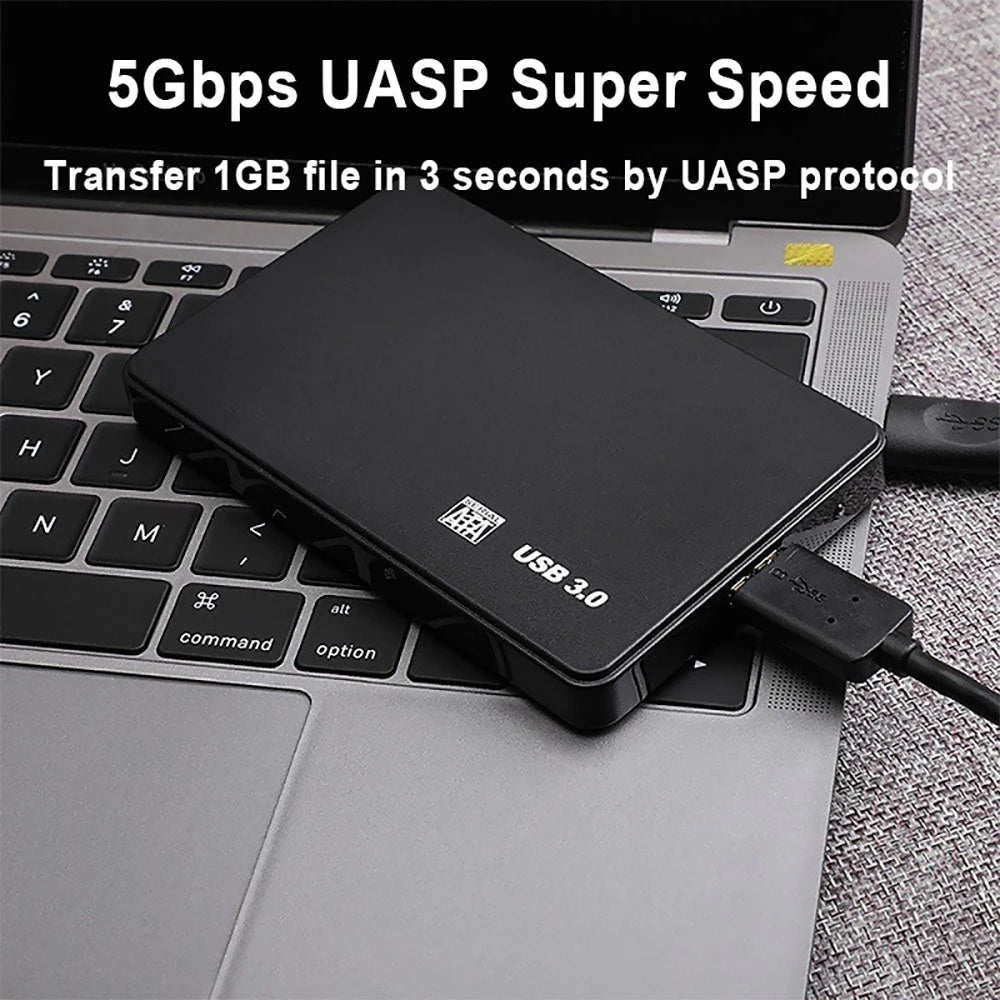 2.5" SATA to USB 3.0 Hard Drive Enclosure | Tool-Free 5Gbps Hard Drive Enclosure PRIMED