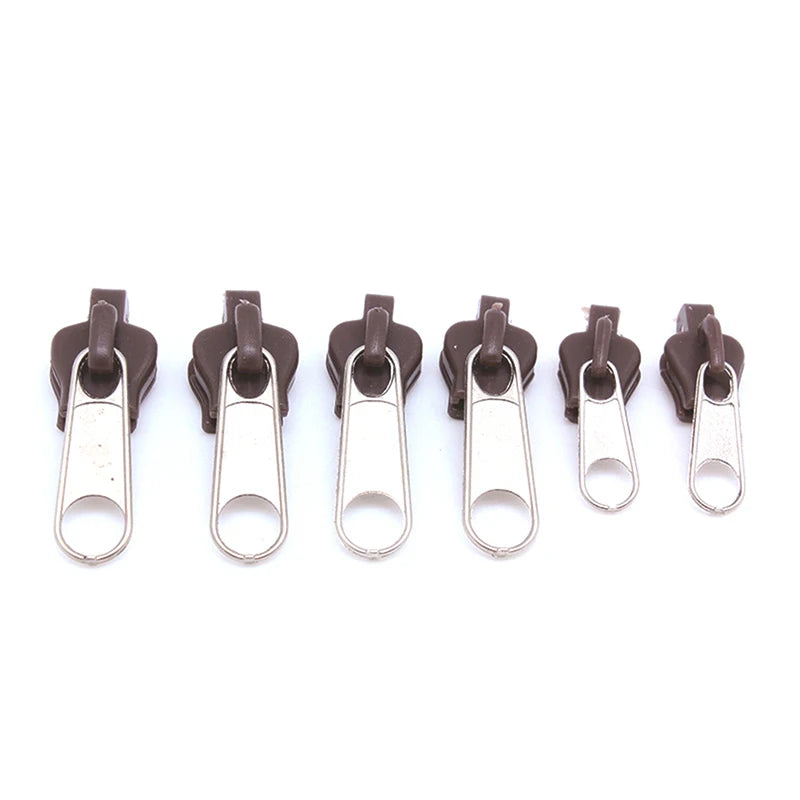 6-Piece Universal Zipper Repair Kit – DIY Zip Slider Set