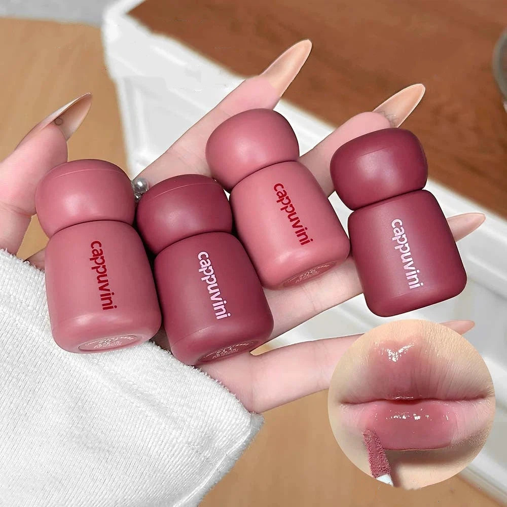 Korean Mirror Lip Gloss – Moisturizing Liquid Lipstick Tint Lip Gloss PRIMED