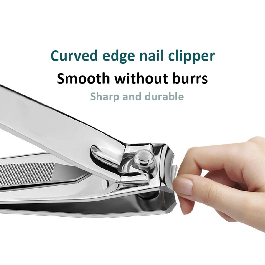 Stainless Steel Nail Cuticle Clipper & Trimmer | Manicure Tool