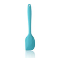 LMETJMA 27cm Silicone Spatula – Heat-Resistant Baking Scraper Silicone Baking Spatula PRIMED Blue